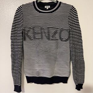 Kenzo Monochrome Striped Crewneck Sweater